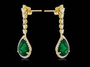 boucle oreille émeraude valeur